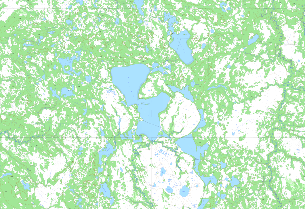 карта озеро Варш   в хорошем качестве