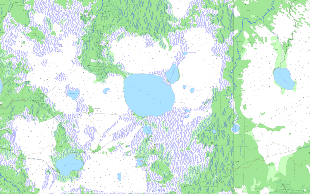 карта озеро Лум  в хорошем качестве