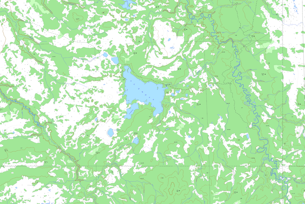 карта озеро Сюрзи    в хорошем качестве